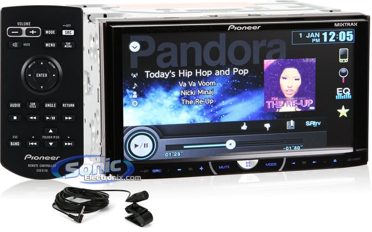 Pioneer AVH-X4500BT Open Box Complete Image 12