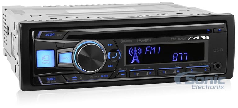 Alpine CDE-154BT OPEN BOX COMPLETE Image 11