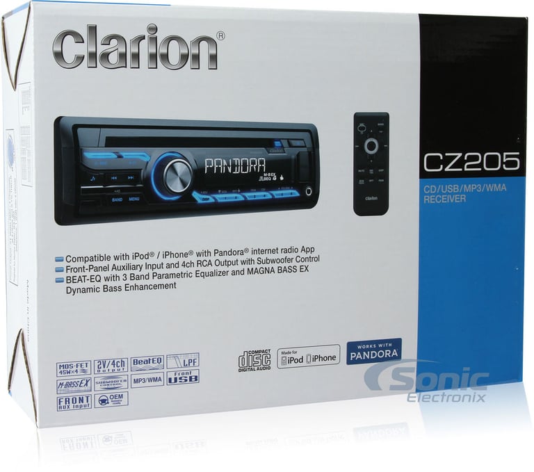 Clarion CZ205 Image 9
