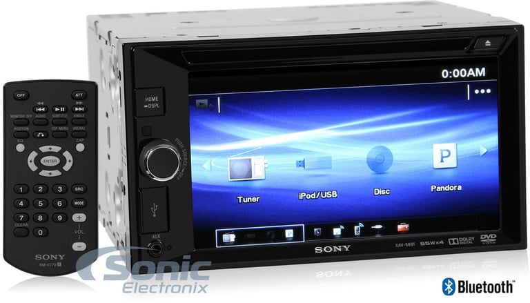 Sony XAV-68BT Open Box Complete Image 22