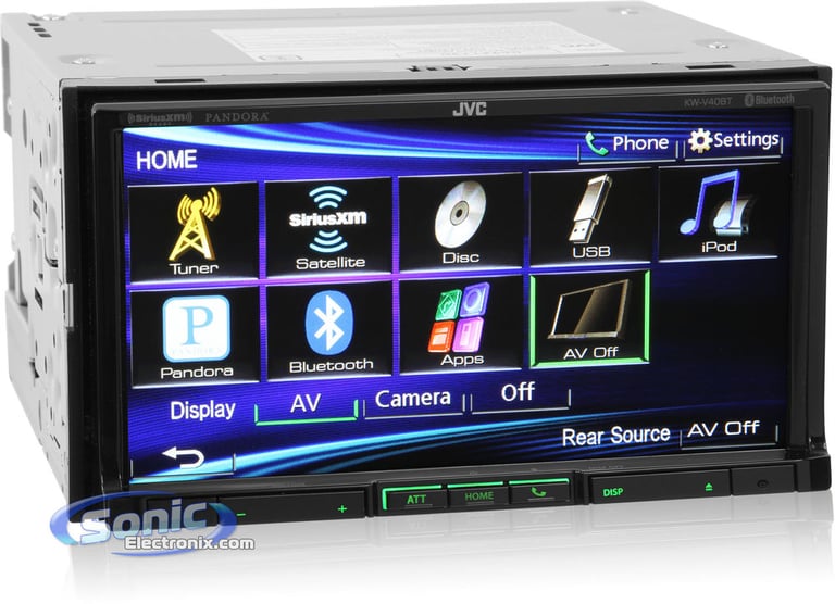 JVC KW-V40BT Open Box Complete Image 10