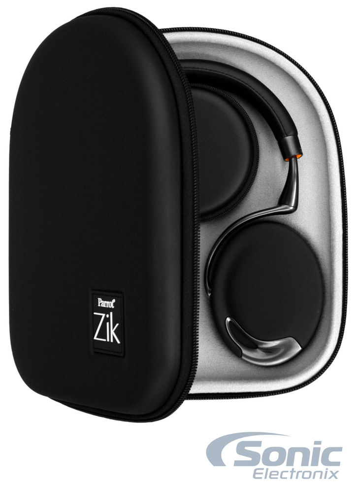 Parrot ZIK Black Gold Bluetooth Headphones (Refurbished) w/ Protective Case Image 1
