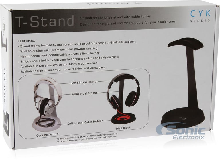 Blue Mo-Fi Headphones with Built-In Audiophile Grade Amp w/ T-Stand Image 23