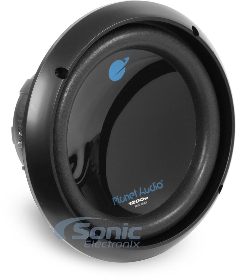 Planet Audio 8" Subwoofer + Boss Amplifier Image 2