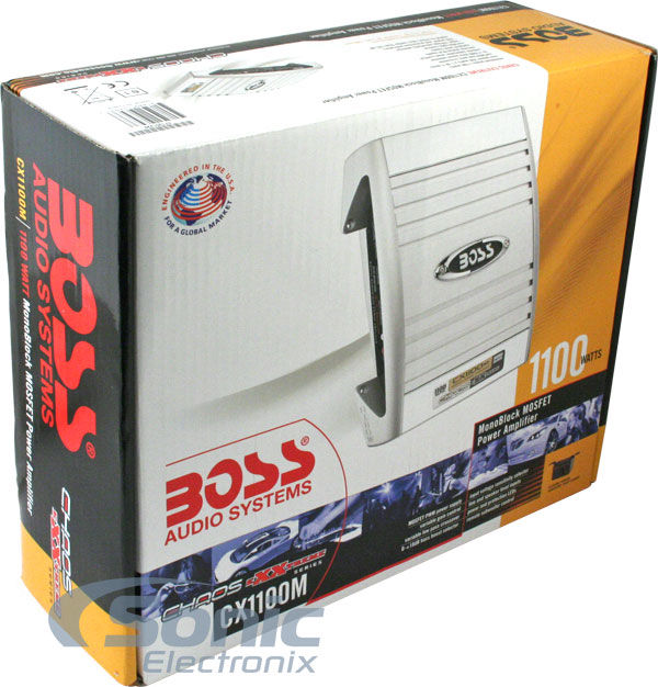 Planet Audio 8" Subwoofer + Boss Amplifier Image 10