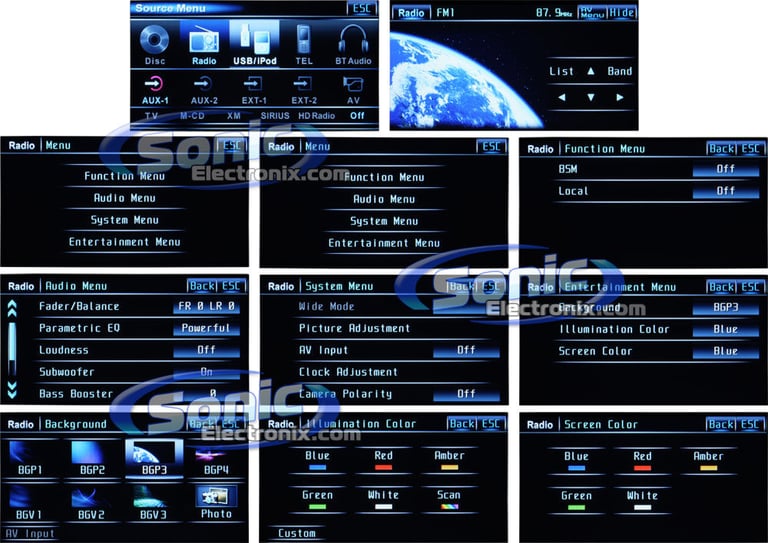 Pioneer AVH-P4100DVD Image 4