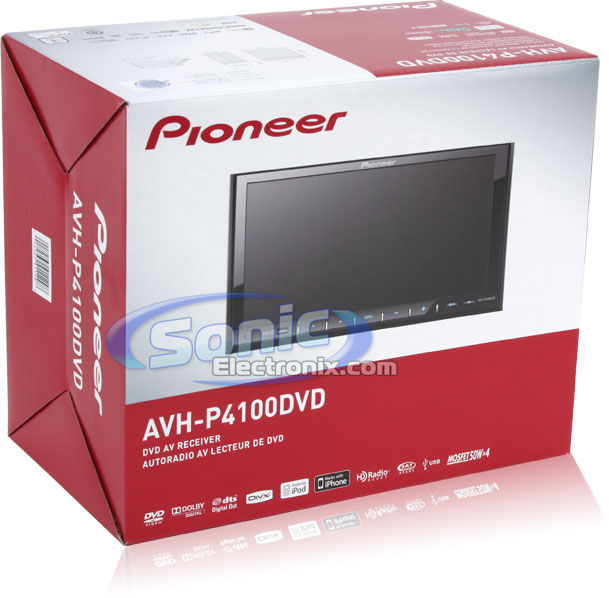 Pioneer AVH-P4100DVD Image 9