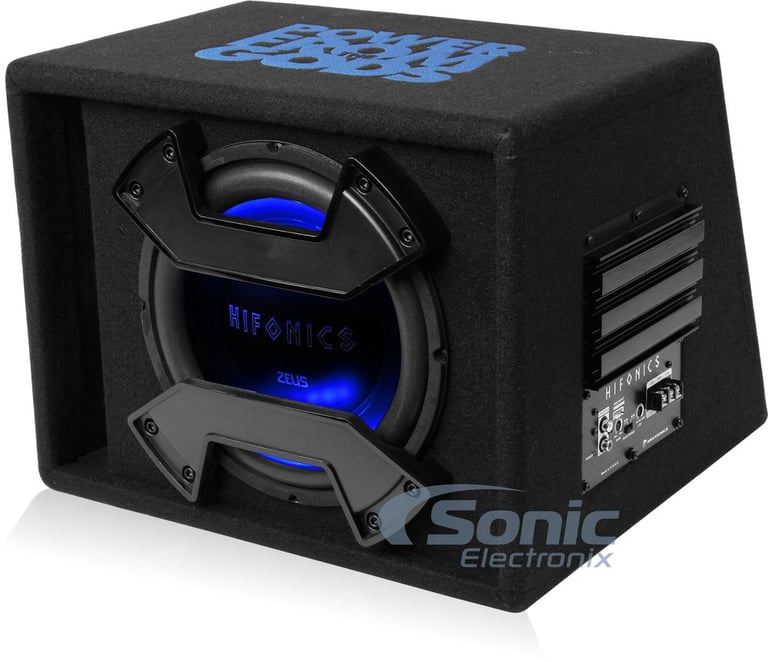 Hifonics HF-110A Powered 10" Sub Box OPEN BOX COMPLETE Image 16