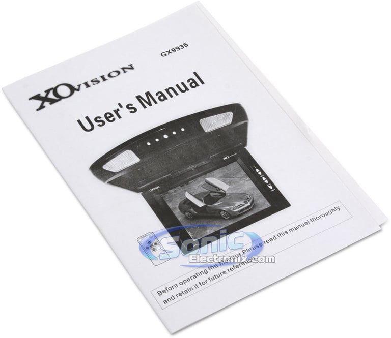 XO Vision GX9936 (GX-9936) Image 4
