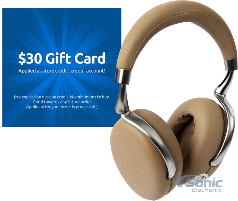 Parrot ZIK 2 Bluetooth Headphones MOCHA + Free $30 Sonic Electronix Gift Card Image 1