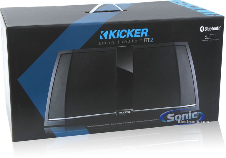 Kicker iK5BT2 Amphitheater with Bluetooth, USB Playback & Aux Input (40iK5BT2 - Manufacturer Refurbished) Image 10
