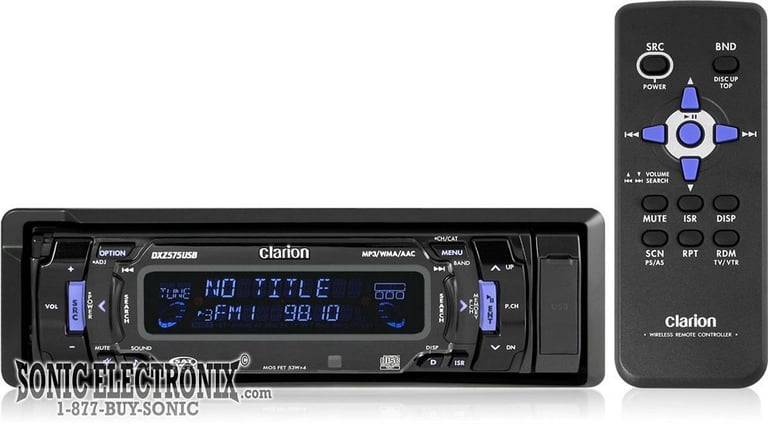 Clarion DXZ575USB Image 1
