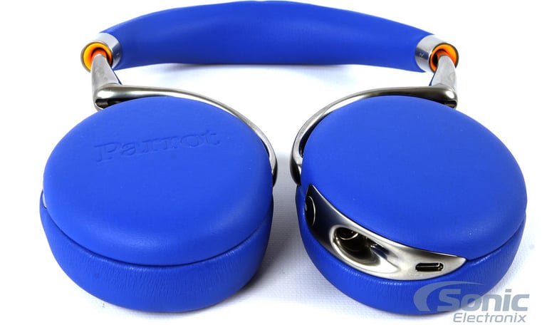 Parrot ZIK 2 Bluetooth Over-Ear Headphones BLUE (PF561004) (Open Box Complete) Image 5