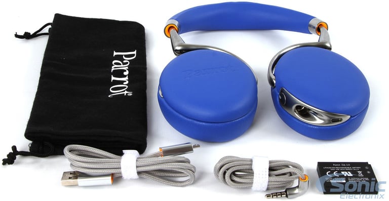 Parrot ZIK 2 Bluetooth Over-Ear Headphones BLUE (PF561004) (Open Box Complete) Image 11