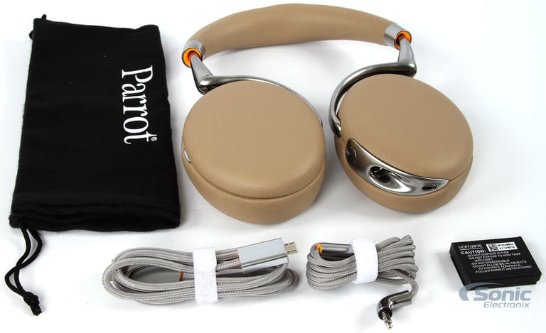 Parrot ZIK 2 Bluetooth Over-Ear Headphones MOCHA (PF561003) (Open Box Complete) Image 11