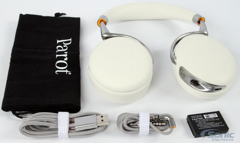 Parrot ZIK 2 Bluetooth Over-Ear Headphones WHITE (PF561001) (Open Box Complete) Image 9