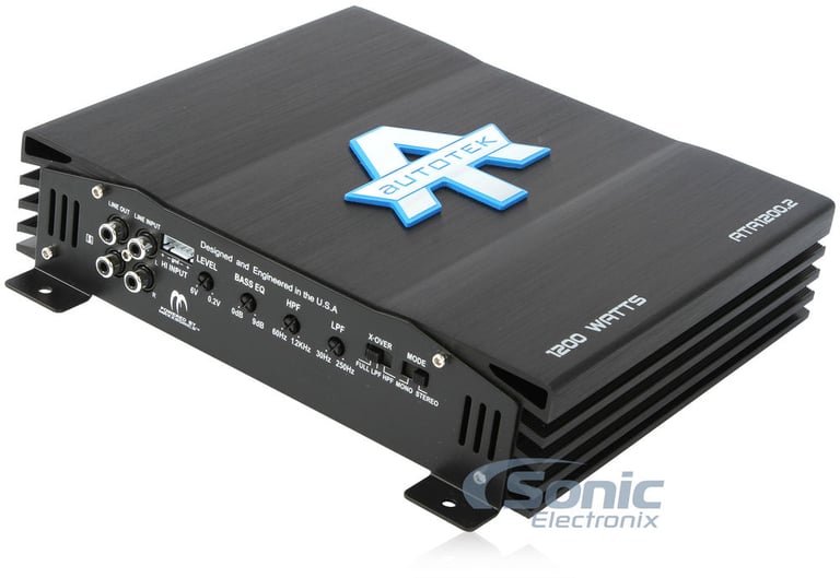 2000W Kenwood Subwoofer + Autotek Bass Bundle Image 8