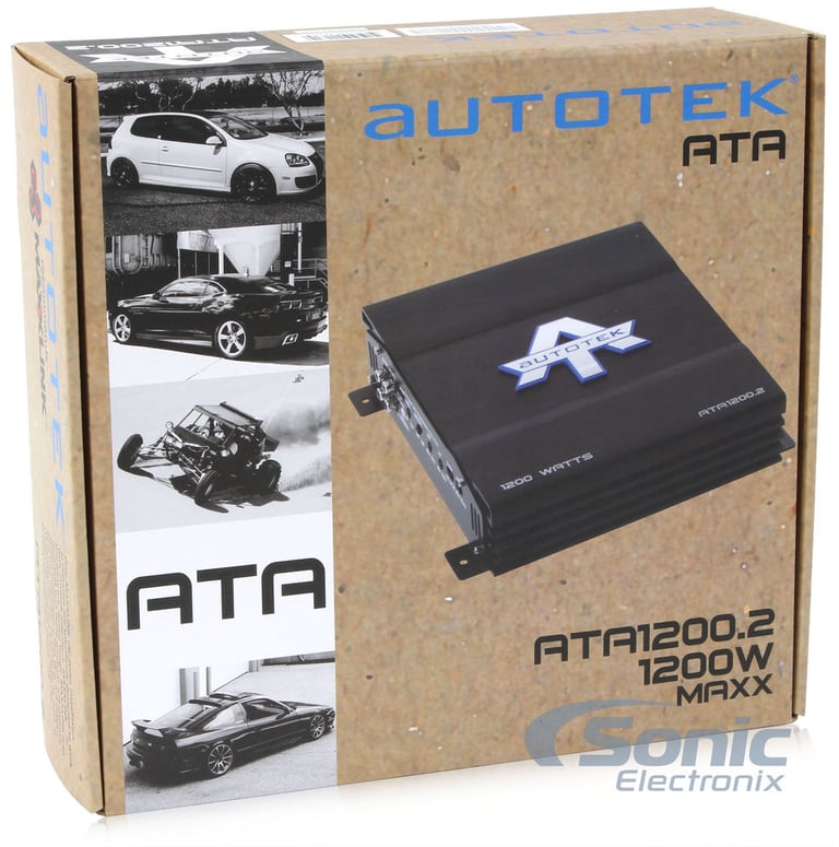 2000W Kenwood Subwoofer + Autotek Bass Bundle Image 14