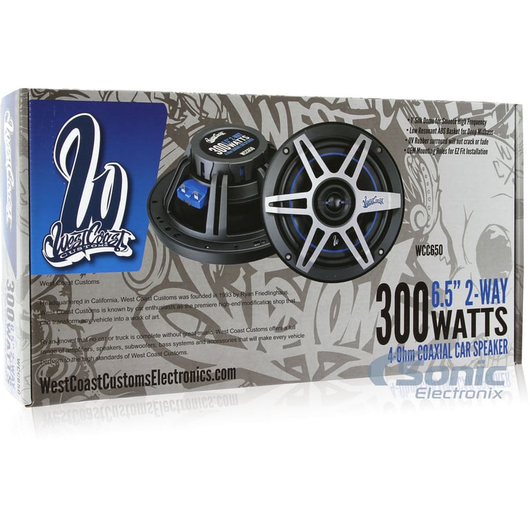 West Coast Customs WCC650 by MB Quart OPEN BOX COMPLETE Image 7