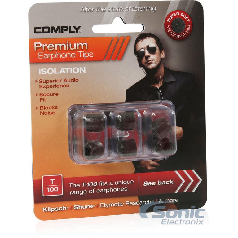 Comply T-100 Black (17-10101-11) Image 2