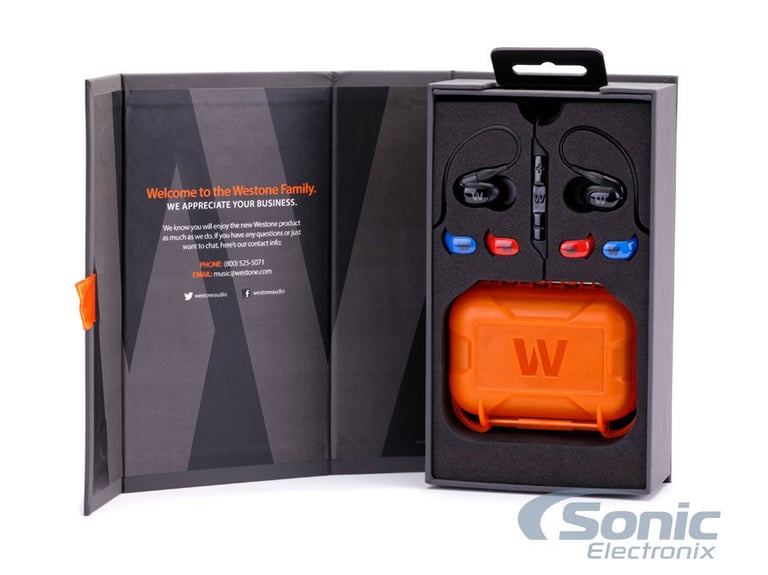Westone W20 In-Ear Monitors w/ FREE JayBird Freedom JF3 Headset Image 13