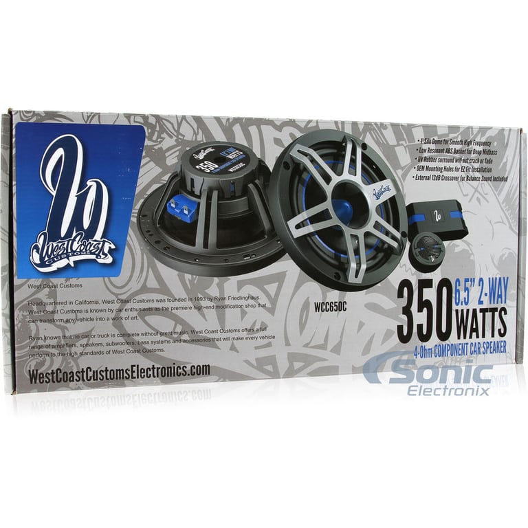 West Coast Customs 6&frac12;" + Alpine 12" Complete Full Range Audio Package Image 30