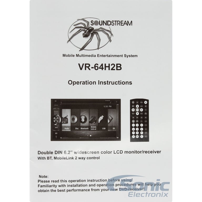 Soundstream VR-64H2B Image 9