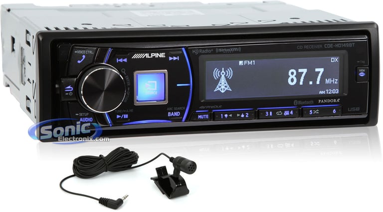 Alpine CDE-HD149BT OPEN BOX COMPLETE Image 12