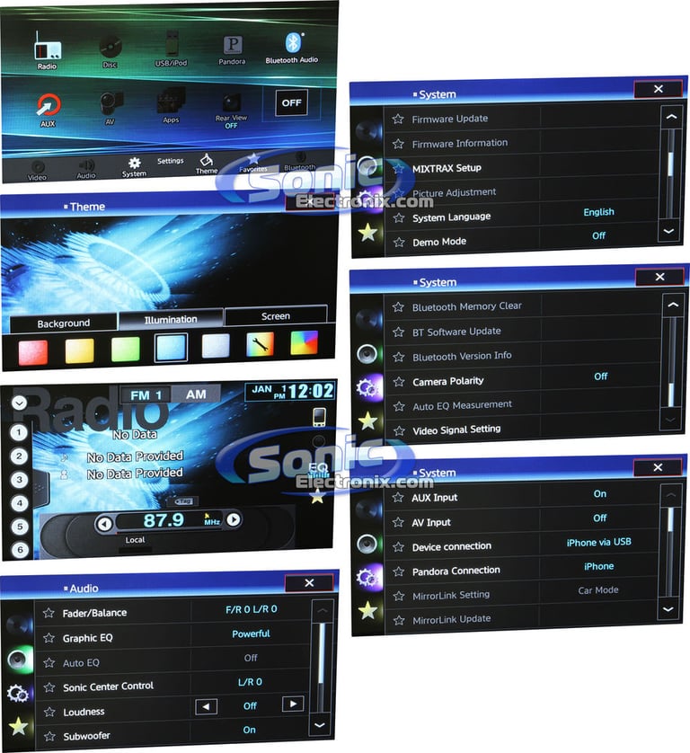 Pioneer AVH-X4600BT OPEN BOX COMPLETE Image 16