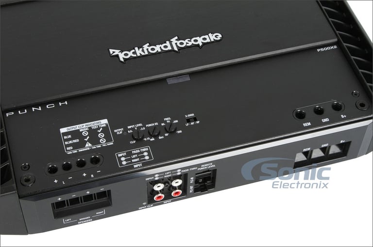 Rockford Fosgate Punch P500X2 OPEN BOX INCOMPLETE Image 10