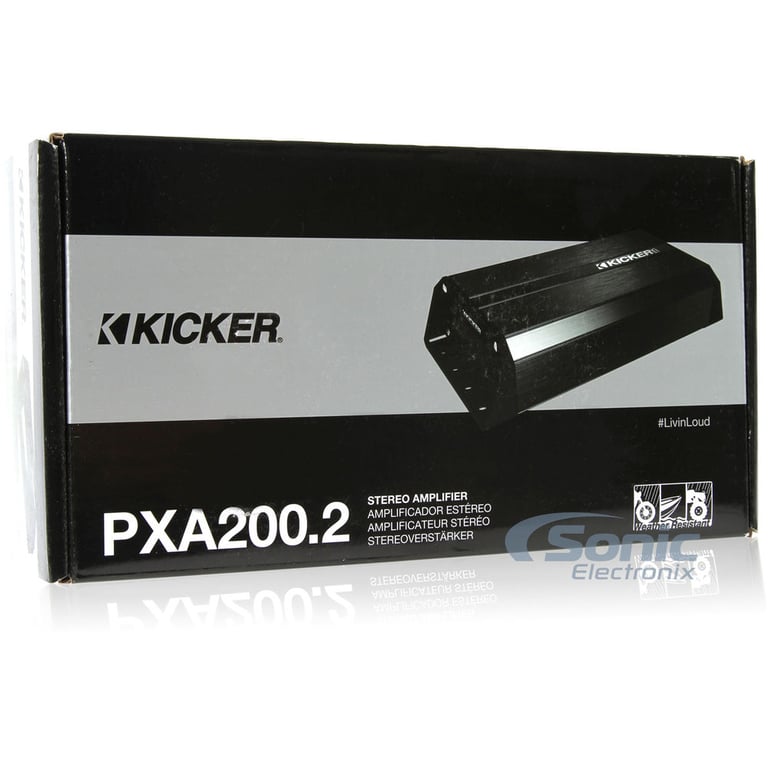 Kicker PXA200.2 Compact 2-Channel Amplifier (42PXA2002) Image 9