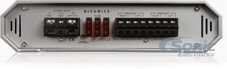 Hifonics ZRX2000.4 OPEN BOX COMPLETE Image 12