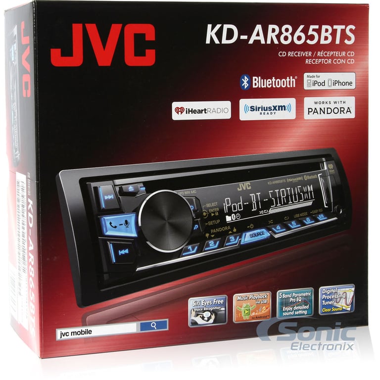 JVC KD-AR865BTS Image 11