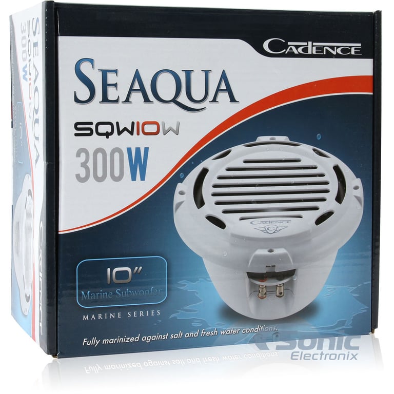 Cadence SQW10W - White Marine Subwoofer Image 7
