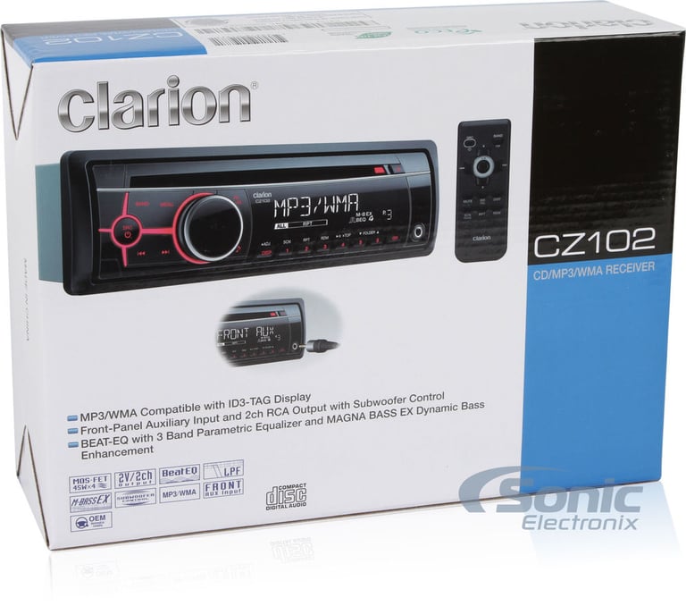 Clarion CZ102 Image 8