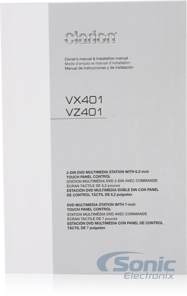 Clarion VZ401 Open Box  Image 9