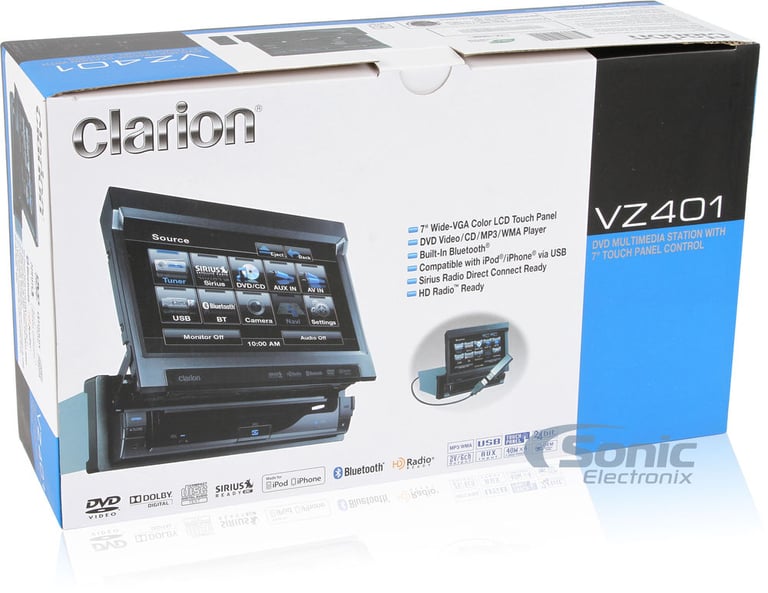 Clarion VZ401 Open Box  Image 10