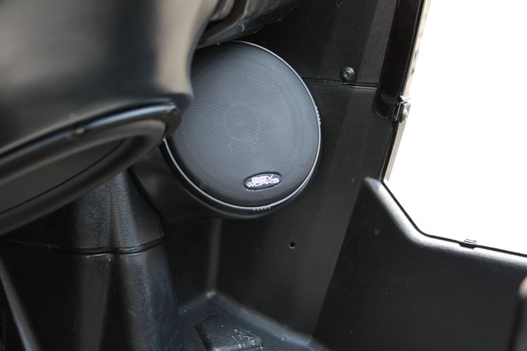 SSV Works + Wet Sounds 2008-2014 Polaris RZR Kick Panel Pods & Speakers Kit Image 8