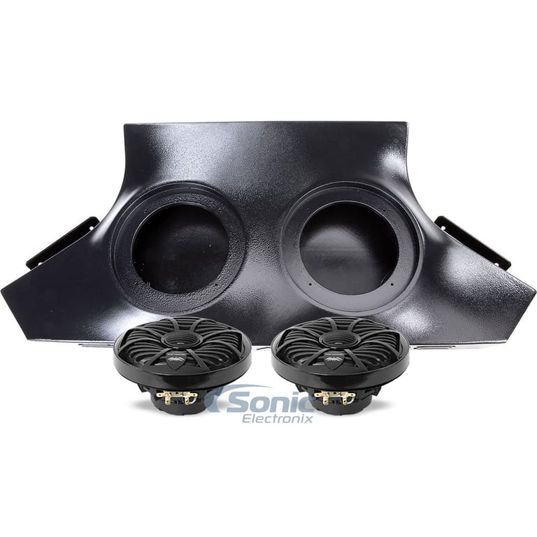 SSV Works + Wet Sounds '08-'14 Polaris 2 Seat Overhead Enclosure & Speakers Kit Image 1