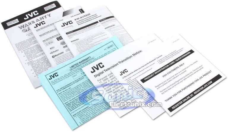 JVC KW-AVX820 Image 11