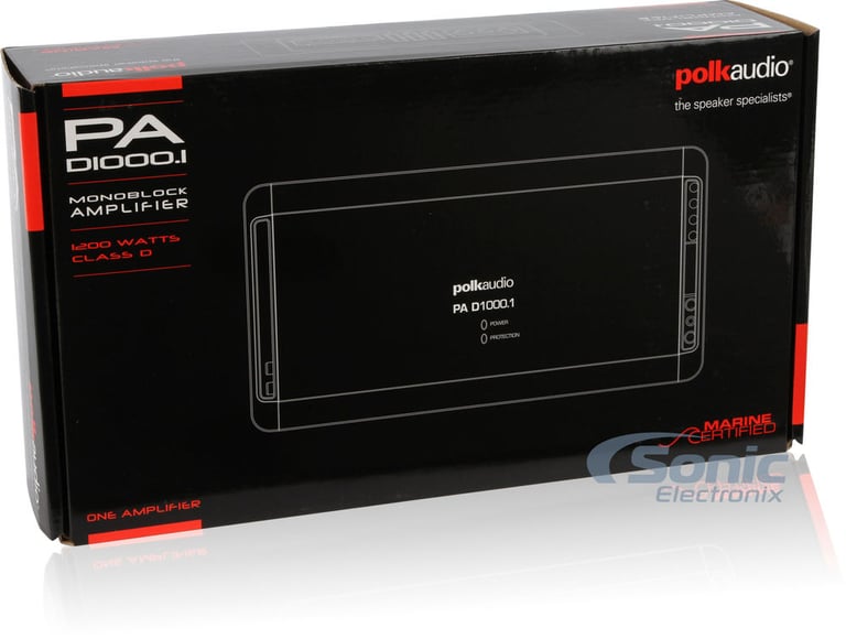 Polk Audio PA D1000.1 (PAD1000.1) Open Box Image 9