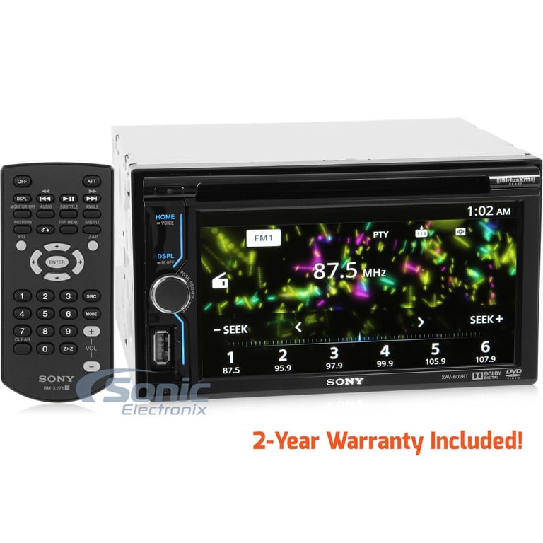 Sony XAV-602BT Image 1