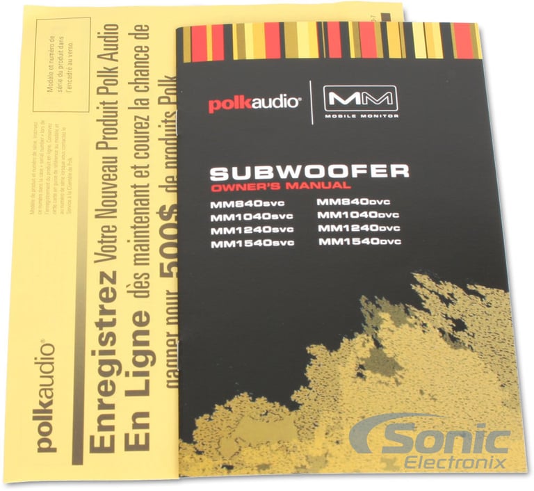 Polk Audio MM1540DVC Image 5