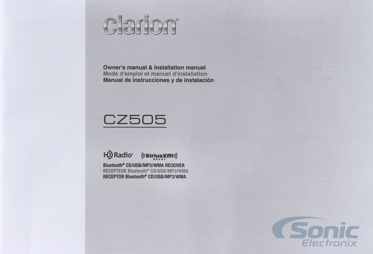 Clarion CZ505 (Factory Refurbished) Image 6