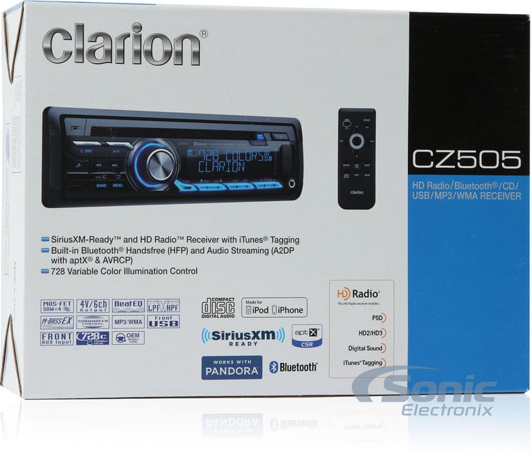 Clarion CZ505 OPEN BOX COMPLETE Image 8