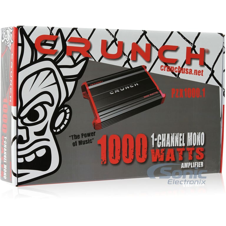 Crunch PZX1000.1 Image 8