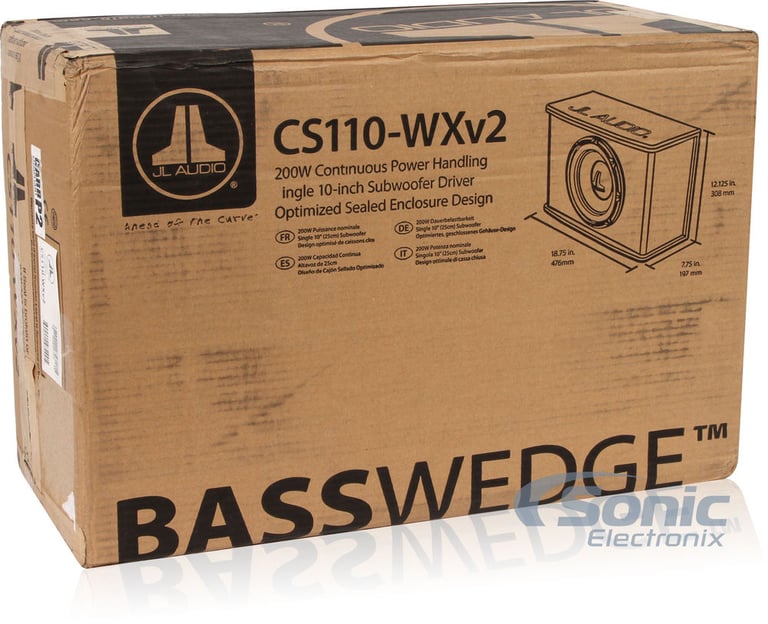 JL Audio BassWedge CS110-WXv2 Image 5