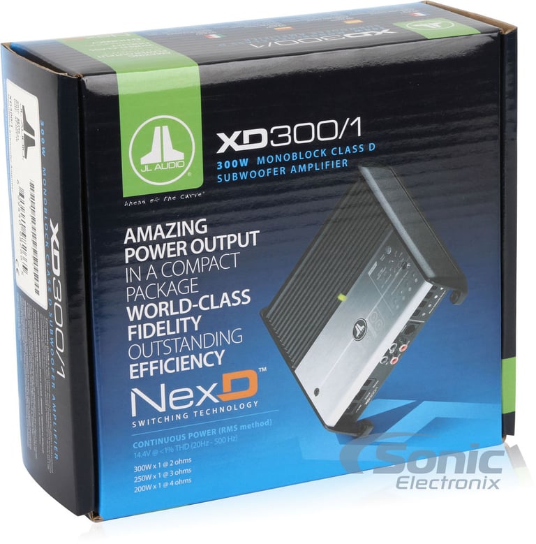 JL Audio XD300/1-Open Box Image 8