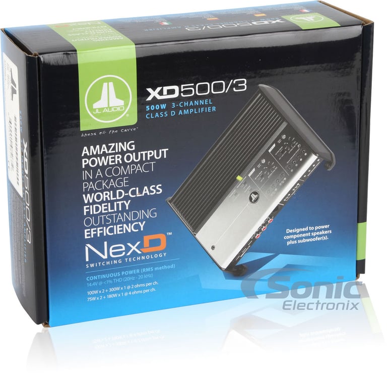 JL Audio XD500/3 Image 8