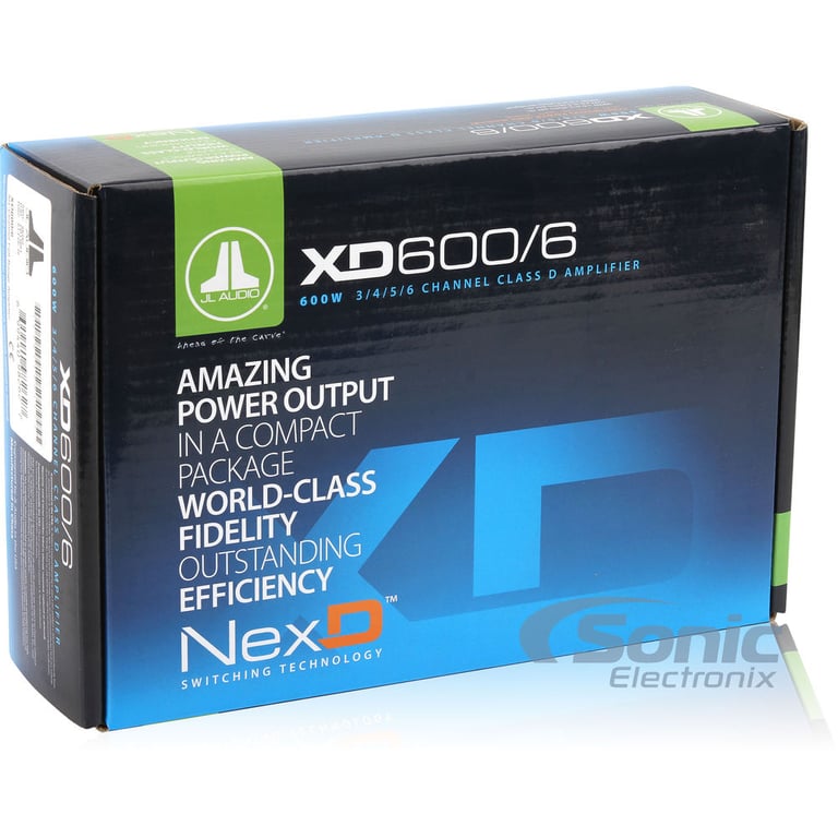 JL Audio XD600/6 R/B Image 8
